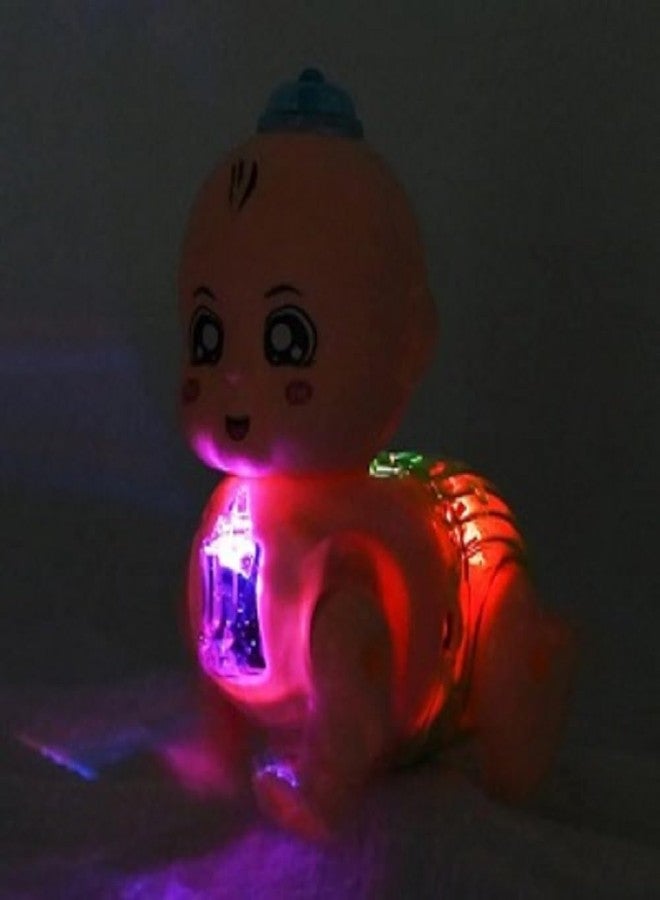 SQUIDSY Crawling Baby Toys 6 to 12 Months - Toys for 1 Year Old Infant Girl, Baby Toys 12-18 Months with Music Sounds & Lights, Diwali, Birthday Gift Toddler (Multicolor) - Image 4